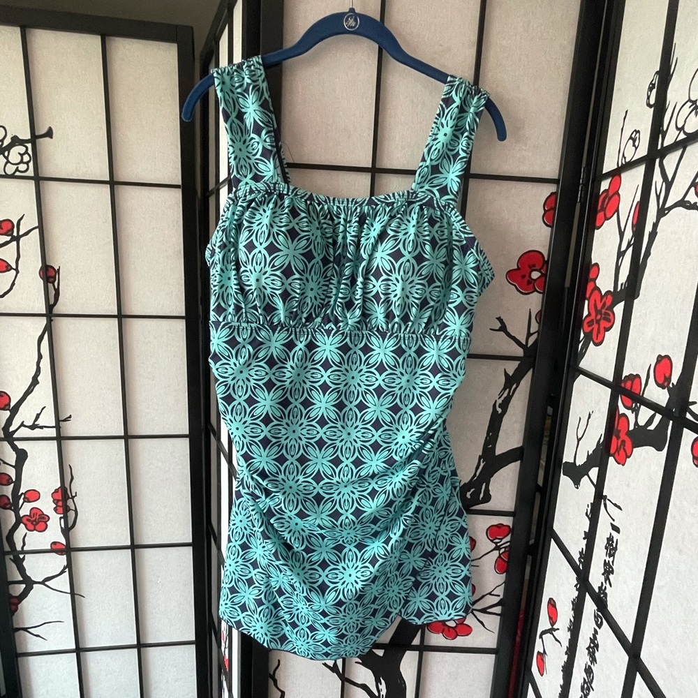 Ambernoon II by Dr. Erum Ilyas UPF 50 Swim Dress